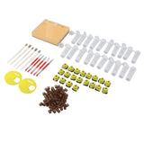 Queen Bee Rearing System Plastic Breeding Cell Cup Kit Beekeeping Grafting Equipments Supplies