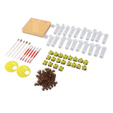 Queen Bee Rearing System Plastic Breeding Cell Cup Kit Beekeeping Grafting Equipments Supplies