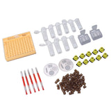 Plastic Queen Rearing System Beekeeping Queen Bee Rearing Grafting Kit Beekeeping Tools Supplies - Top-Down View