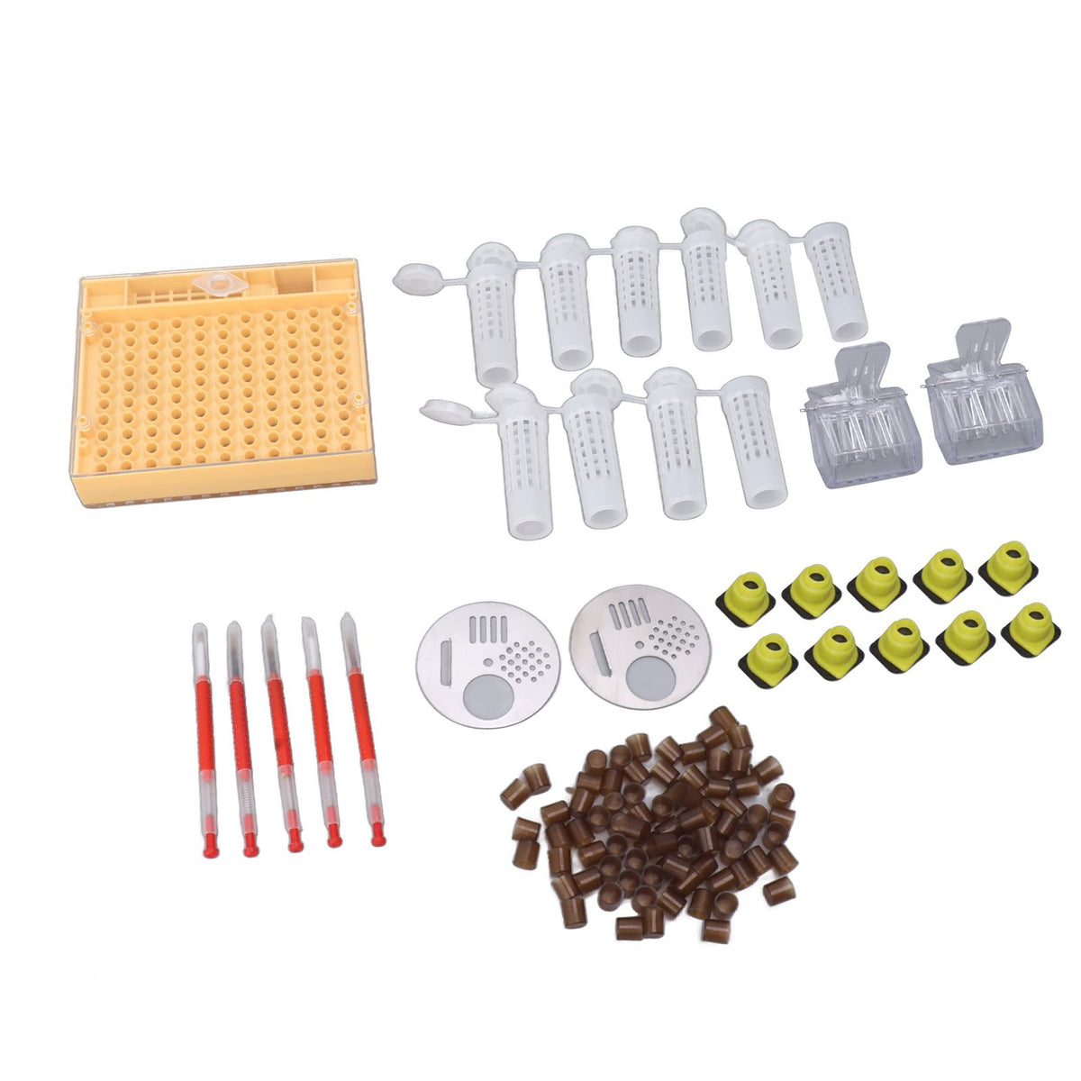 Plastic Queen Rearing System Beekeeping Queen Bee Rearing Grafting Kit Beekeeping Tools Supplies