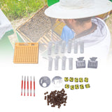 Plastic Queen Rearing System Beekeeping Queen Bee Rearing Grafting Kit Beekeeping Tools Supplies
