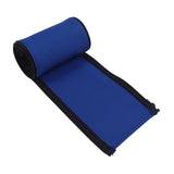 Pool Handrail Cover with Zipper Adjustable Non Slip Railing Handle Sleeve for Swimming Pool Ladder 6ft - Top-Down View