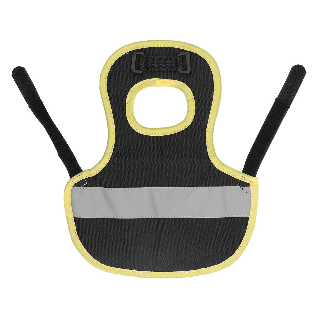 Chicken Reflective Vest Warm Safe Lightweight Poultry Harness Vest for Hen Ducks Geese Black