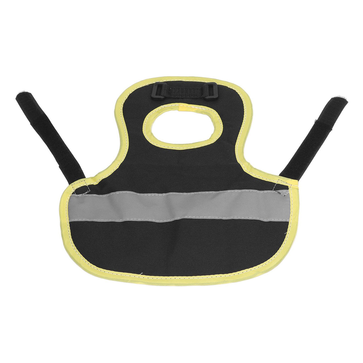 Chicken Reflective Vest Warm Safe Lightweight Poultry Harness Vest for Hen Ducks Geese Black