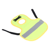 Chicken Reflective Vest Warm Safe Lightweight Poultry Harness Vest for Hen Ducks Geese Fluorescent Green