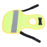 Chicken Reflective Vest Warm Safe Lightweight Poultry Harness Vest for Hen Ducks Geese Fluorescent Green
