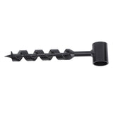 Manual Auger High Speed Steel Easier To Drill Multifunctional Handmade Wood Auger for Outdoor