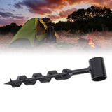 Manual Auger High Speed Steel Easier To Drill Multifunctional Handmade Wood Auger for Outdoor - Extra Image