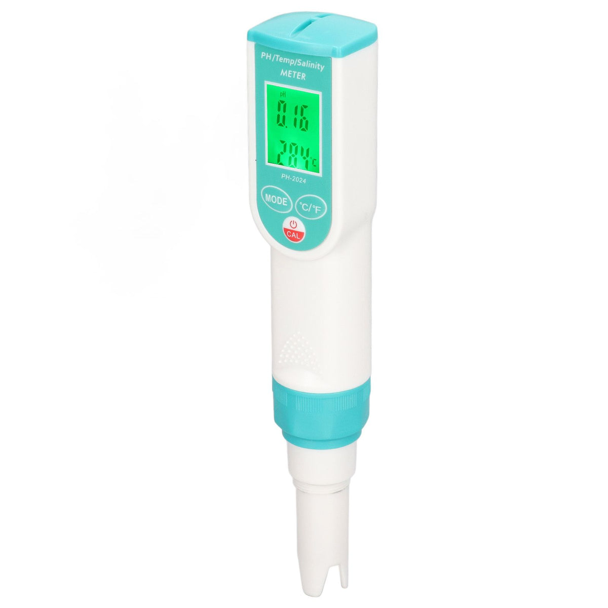 PH Salinity Temperature Tester High Accuracy IP65 Waterproof Portable Digital Water Quality Meter for Home Hotel