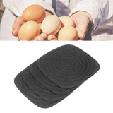 4pcs Chicken Nest Mat Washable Chicken Nesting Pads Nesting Box Pads for Laying Eggs Black