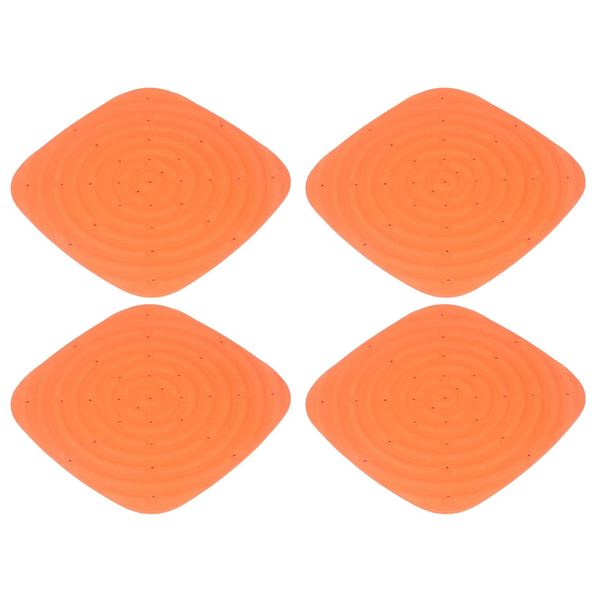 4pcs Chicken Nest Mat Washable Chicken Nesting Pads Nesting Box Pads for Laying Eggs Orange