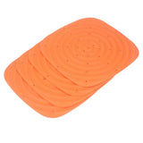 4pcs Chicken Nest Mat Washable Chicken Nesting Pads Nesting Box Pads for Laying Eggs Orange - Extra Image