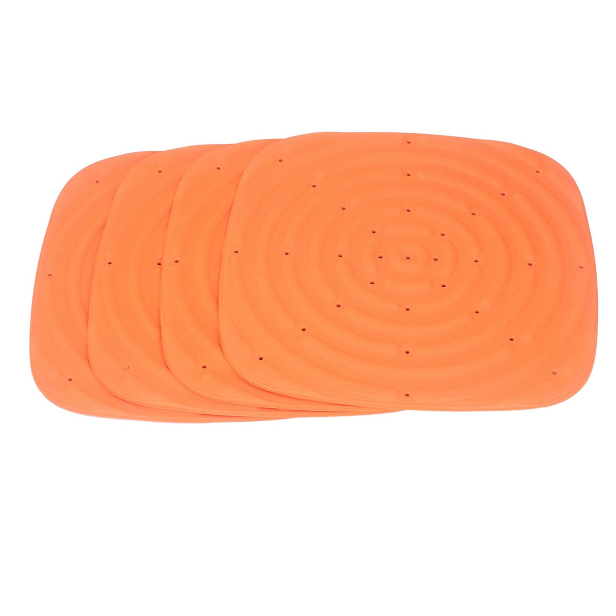 4pcs Chicken Nest Mat Washable Chicken Nesting Pads Nesting Box Pads for Laying Eggs Orange