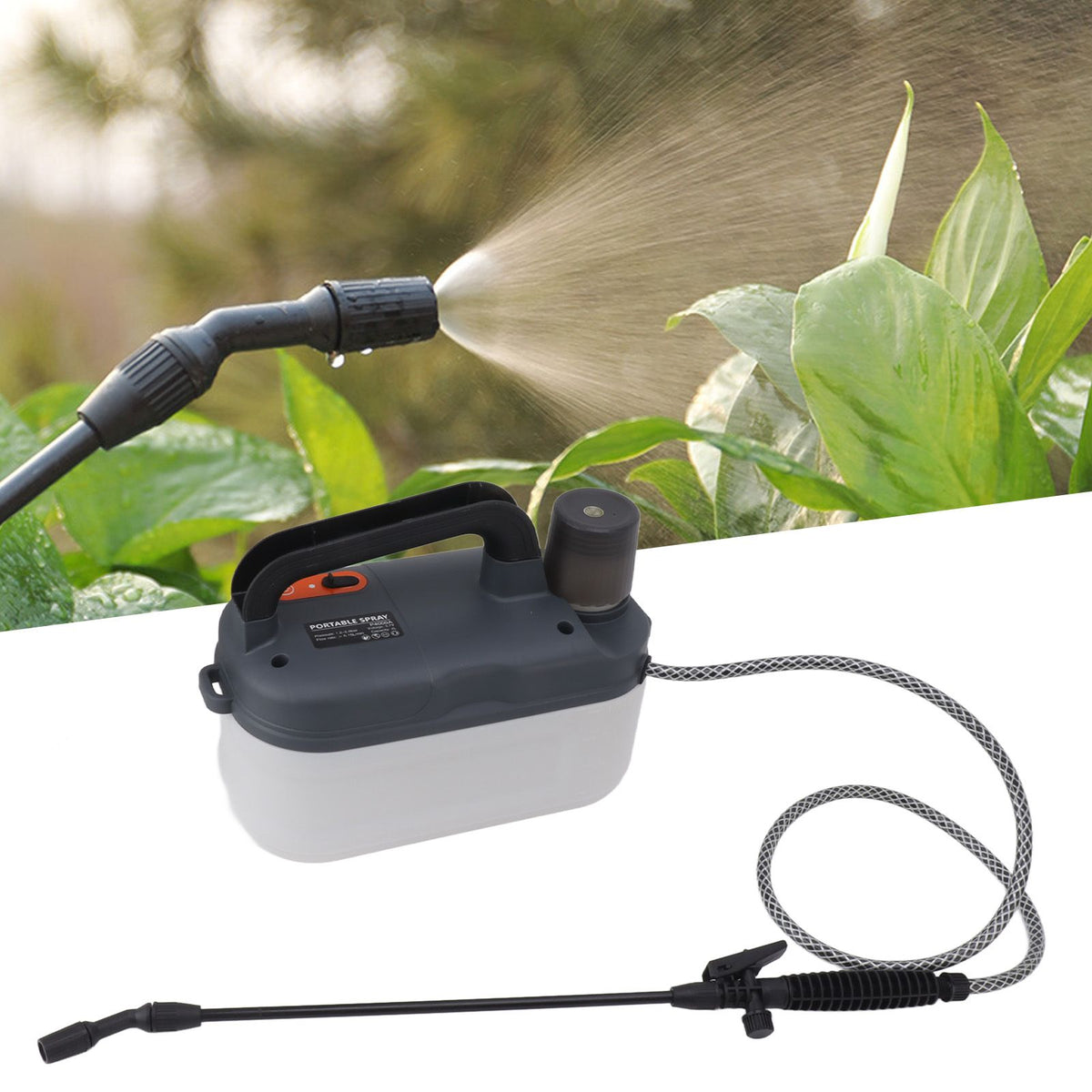 Electric Sprayer Home Rechargeable Spray Insecticide Bottle Intelligent Lithium Battery Plant Backpack Atomizer