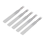 50Pcs Chicken Poultry Double Needle Thorn Pox Needle Chicken Vaccination Needle Poultry Breeding Equipment White - Extra Image