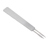 50Pcs Chicken Poultry Double Needle Thorn Pox Needle Chicken Vaccination Needle Poultry Breeding Equipment White