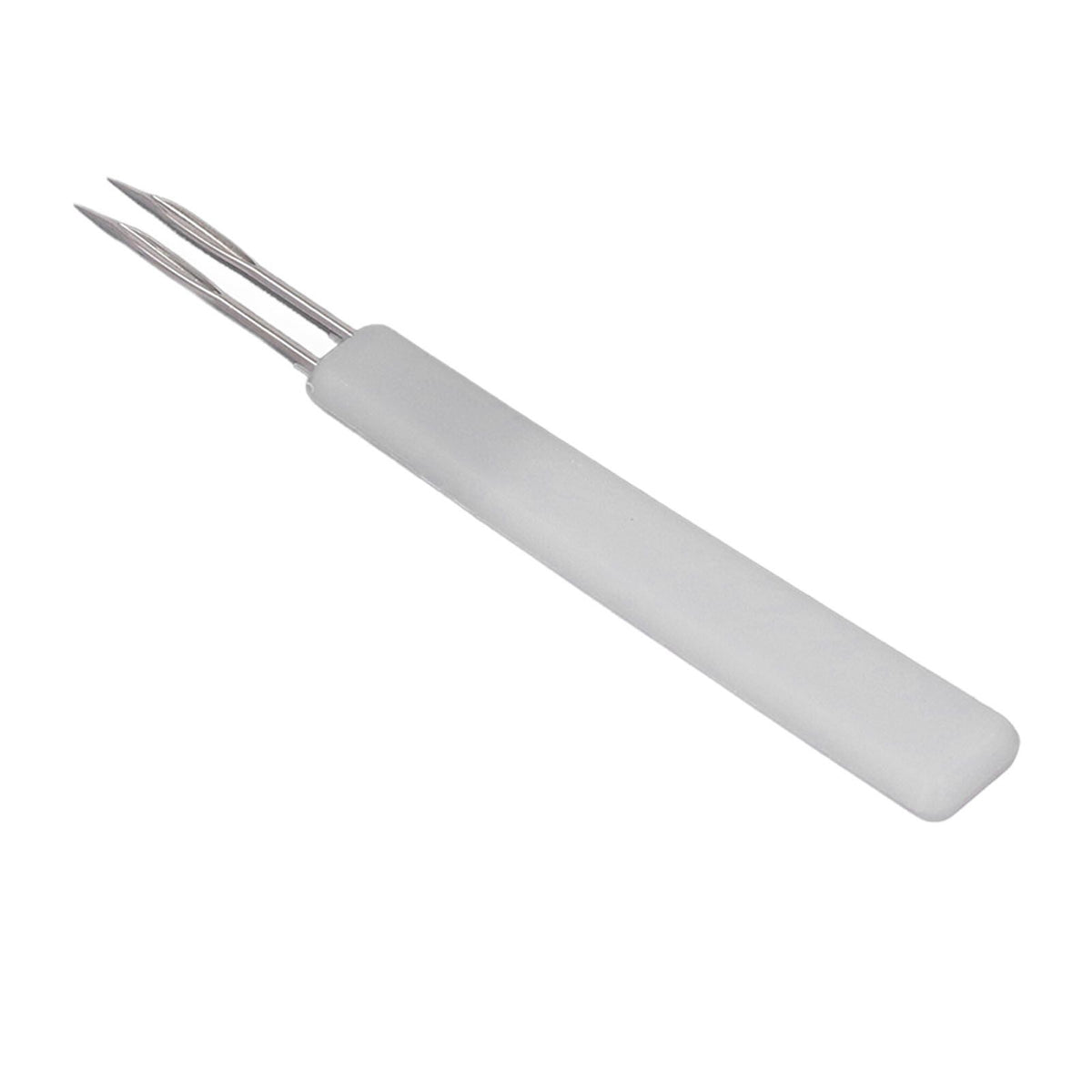 50Pcs Chicken Poultry Double Needle Thorn Pox Needle Chicken Vaccination Needle Poultry Breeding Equipment White