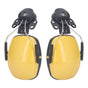 1 Pair Safety Helmet Ear Muff Noise Reduction Helmet Hard Hat Hearing Protection Earmuff for Construction Site