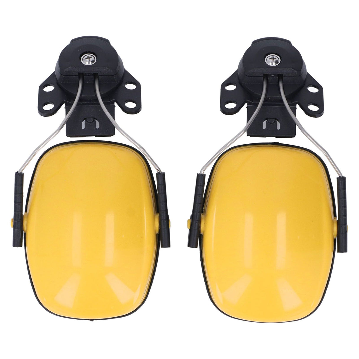 1 Pair Safety Helmet Ear Muff Noise Reduction Helmet Hard Hat Hearing Protection Earmuff for Construction Site