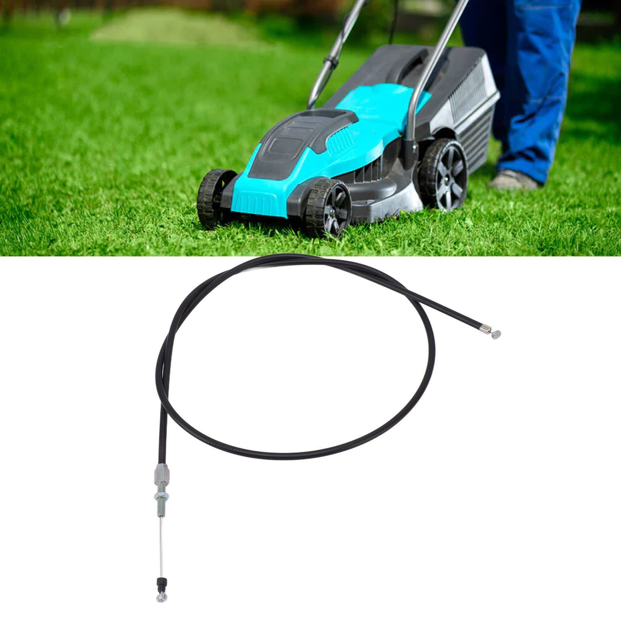 Throttle Cable Transmission Throttle Cable Replacement for GXV160 HRJ216 HRJ196 Lawn Mower