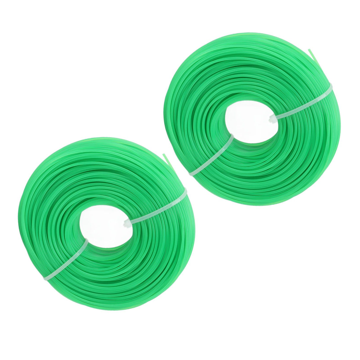 2Pcs Grass Strimmer Line Spool Nylon for Garden Electric Trimmer 100meter 1.6mm Green