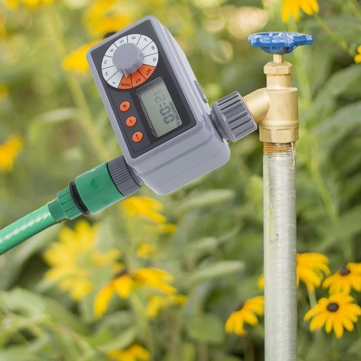 Sprinkler Timer Automatic Watering Device Self Drip Irrigation Tool for DN15 DN20 Faucets