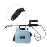 Electric Sprayer Battery Powered Widen Slip Resistant Handle Backpack Weed Sprayer for Plants Flowers Agricultural 5L Blue