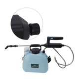 Electric Sprayer Battery Powered Widen Slip Resistant Handle Backpack Weed Sprayer for Plants Flowers Agricultural 5L Blue