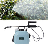 Electric Sprayer Battery Powered Widen Slip Resistant Handle Backpack Weed Sprayer for Plants Flowers Agricultural 5L Blue