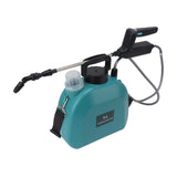Electric Sprayer Battery Powered Widen Slip Resistant Handle Backpack Weed Sprayer for Plants Flowers Agricultural 5L Green