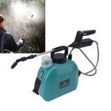 Electric Sprayer Battery Powered Widen Slip Resistant Handle Backpack Weed Sprayer for Plants Flowers Agricultural 5L Green - Extra Image