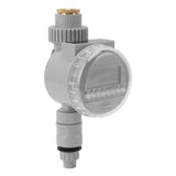 Watering Timer Water Controlling Automatic Drip Irrigation Timer for G1/2 G3/4 Threaded Faucet Garden Potted Plants Grey