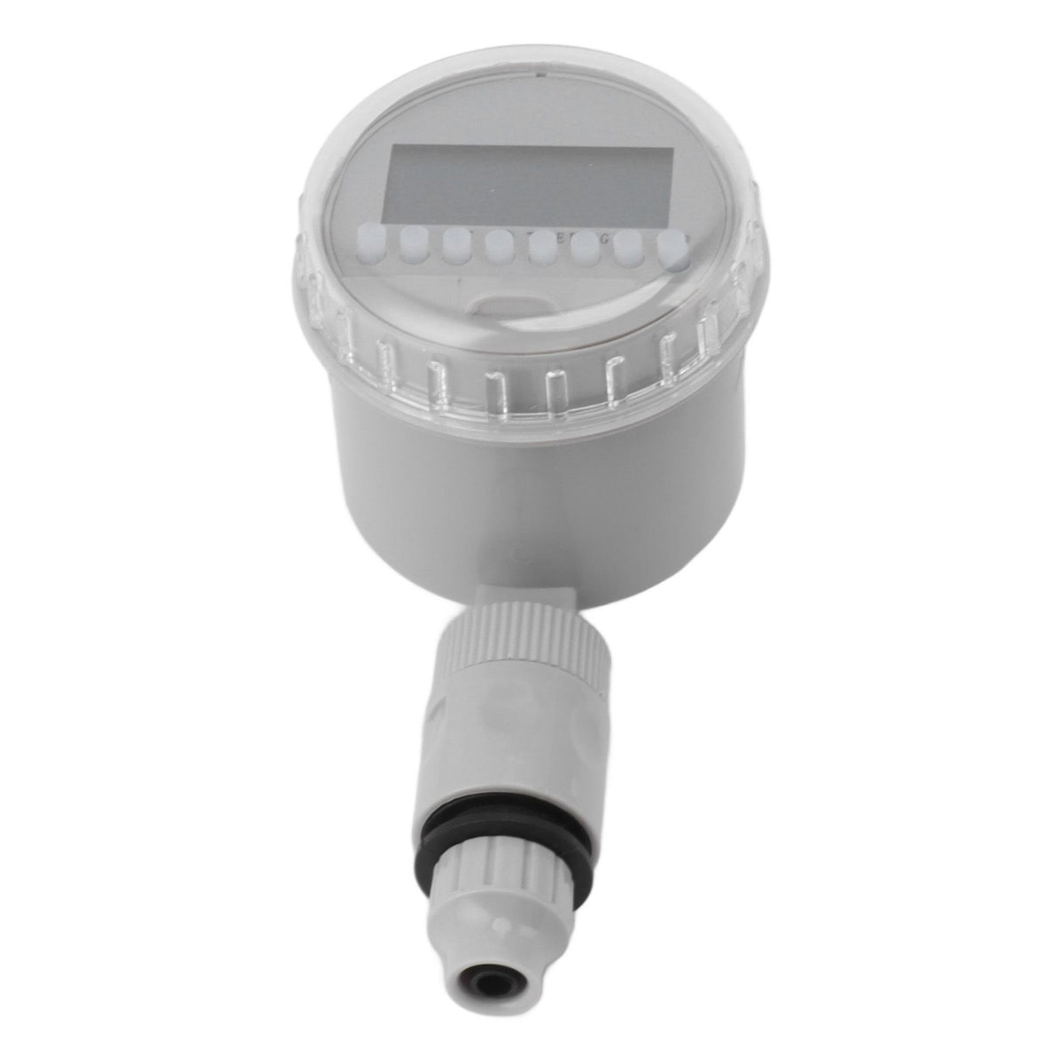 Watering Timer Water Controlling Automatic Drip Irrigation Timer for G1/2 G3/4 Threaded Faucet Garden Potted Plants Grey