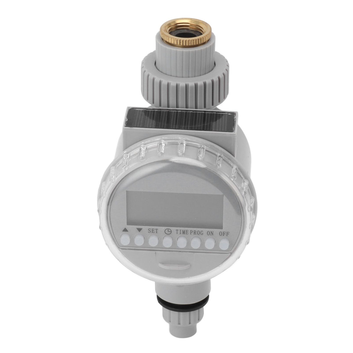 Watering Timer Water Controlling Automatic Drip Irrigation Timer for G1/2 G3/4 Threaded Faucet Garden Potted Plants Grey