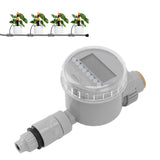 Watering Timer Water Controlling Automatic Drip Irrigation Timer for G1/2 G3/4 Threaded Faucet Garden Potted Plants Grey - Extra Image