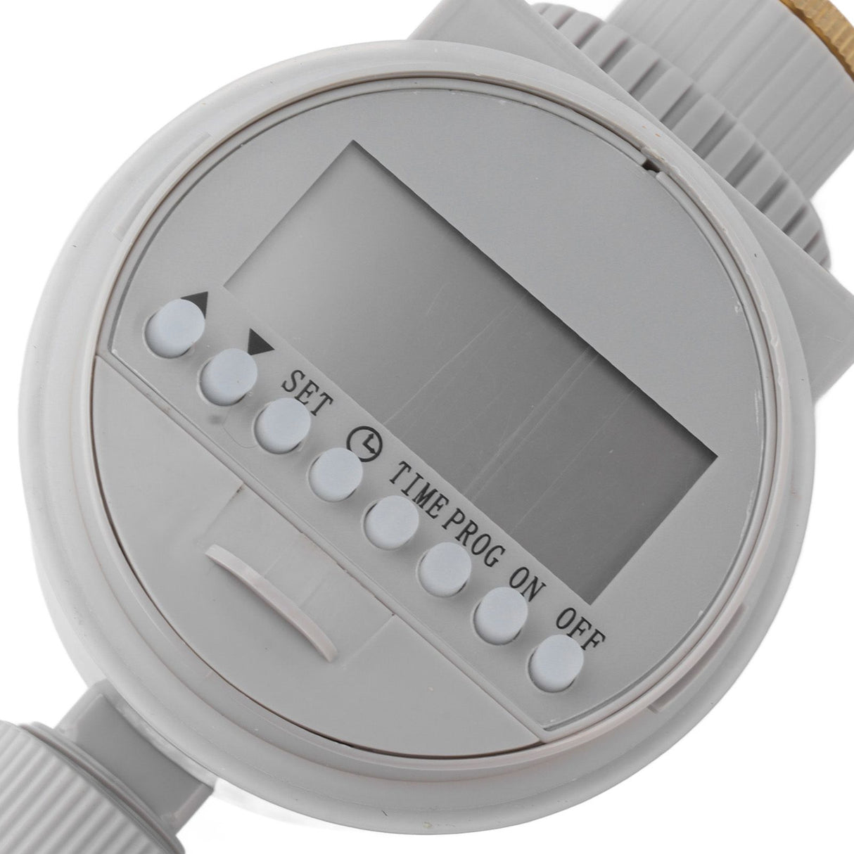Watering Timer Water Controlling Automatic Drip Irrigation Timer for G1/2 G3/4 Threaded Faucet Garden Potted Plants Grey