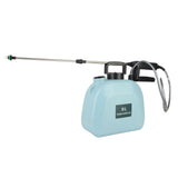 8L Electric Sprayer Slip Resistant Handle 2000mAh Battery Powered Sprayer with Shoulder Strap for Household Blue