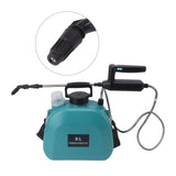8L Electric Sprayer Slip Resistant Handle 2000mAh Battery Powered Sprayer with Shoulder Strap for Household Green - Extra Image
