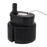 Submersible Pump 45W 380V Low Noise Stable Output Plastic Casing Quiet Water Pump for Garden Aquarium Fountain - Side View