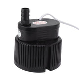 Submersible Pump 45W 380V Low Noise Stable Output Plastic Casing Quiet Water Pump for Garden Aquarium Fountain - Top-Down View