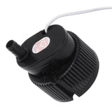 Submersible Pump 45W 380V Low Noise Stable Output Plastic Casing Quiet Water Pump for Garden Aquarium Fountain - Low Angle