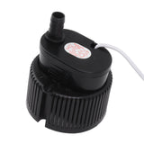 Submersible Pump 45W 380V Low Noise Stable Output Plastic Casing Quiet Water Pump for Garden Aquarium Fountain