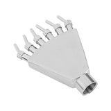 G1 Fountain Nozzle Stainless Steel Fountain Water Spray Sprinkler Head Adjustable Garden Sprinkler Dynamic Scattering