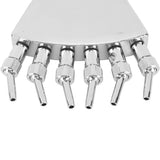 G1 Fountain Nozzle Stainless Steel Fountain Water Spray Sprinkler Head Adjustable Garden Sprinkler Dynamic Scattering