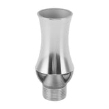 Stainless Steel Ice Tower Cascade Cedar Water Fountain Nozzle Cascade Cedar Style Ice Tower Snow Pine Fountain Nozzle Head 1/2 Inch Internal Thread 3/4 Inch External Thread