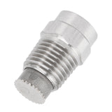 Misting Nozzle Brass Dust Control Cooling Low Pressure Mist Mister Nozzle for Greenhouse Garden G1/4