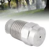 Misting Nozzle Brass Dust Control Cooling Low Pressure Mist Mister Nozzle for Greenhouse Garden G1/4