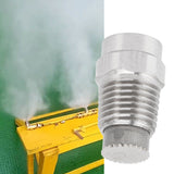 Misting Nozzle Brass Dust Control Cooling Low Pressure Mist Mister Nozzle for Greenhouse Garden G1/4