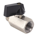 Gas Valve Ball Type Male Female Thread Thicken Brass Sandblasting for Household Tap Water 1/4