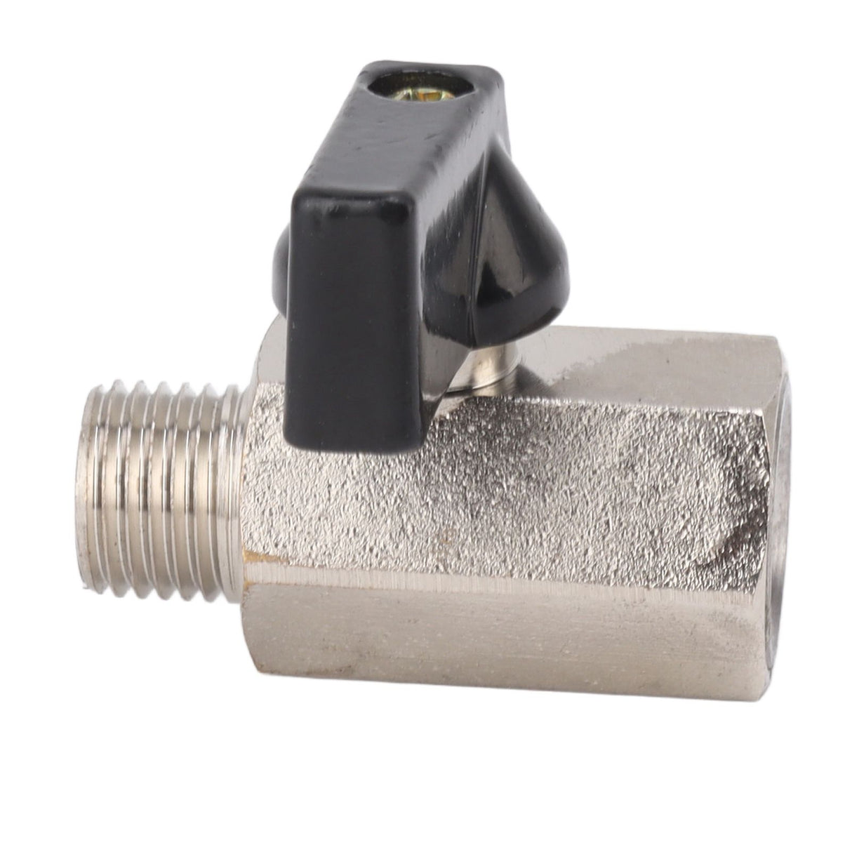 Gas Valve Ball Type Male Female Thread Thicken Brass Sandblasting for Household Tap Water 1/4